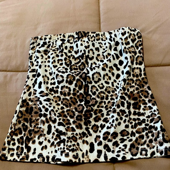 Cheetah Tube Top - Picture 1 of 2